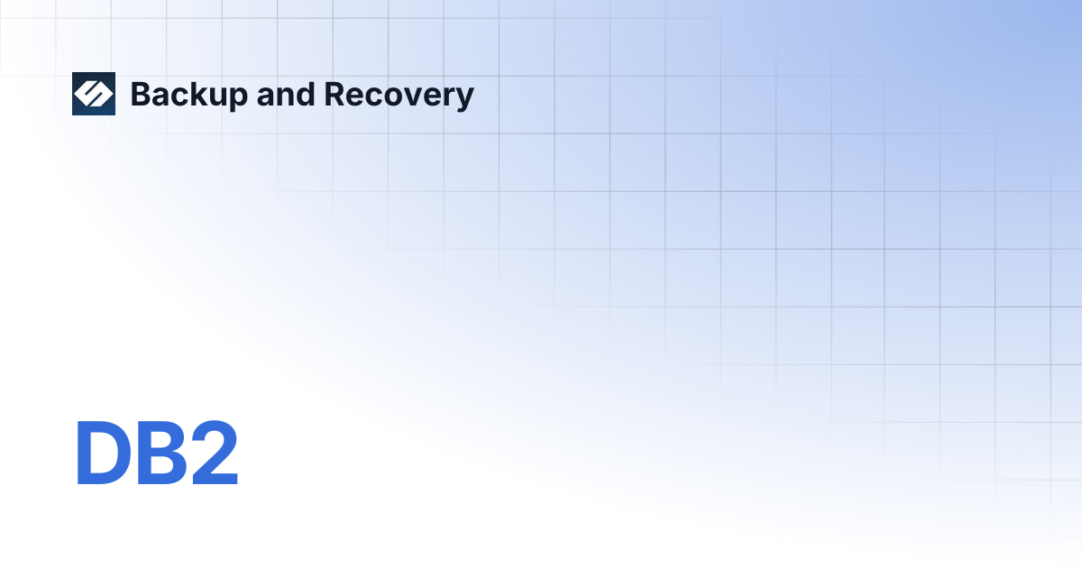 DB2 | Backup and Recovery 7.4 | Backup and Recovery