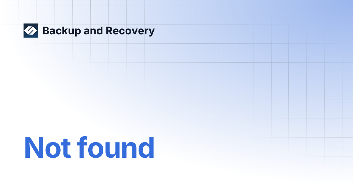 About Storware Backup & Recovery | Backup and Recovery